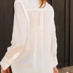 Twin Sister Bring It Dot Print Top Featured