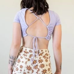 Nectar Clothing Without You Wrap Crop Top Featured