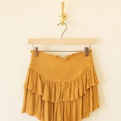 Mustard Seed Open Book Ruffle Skirt