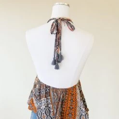 Millibon New You Printed Halter Top Featured