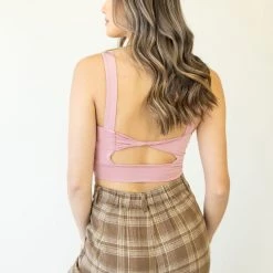 Final Touch Featured She Goes Sleeveless Crop Top