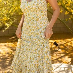 Nectar Clothing Featured Only Exception Floral Midi Dress