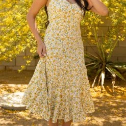 Nectar Clothing Featured Only Exception Floral Midi Dress