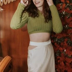 Cotton Candy My Hometown Satin Mini Skirt Featured