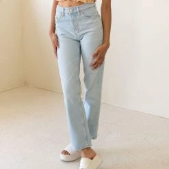 High Rise Straight Denim Pants By BDG Featured