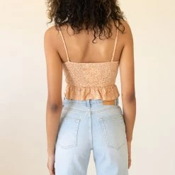 Audrey Love Somebody Floral Crop Top Featured