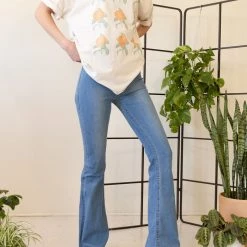 Newburry Kustom Featured Be Mine High-Rise Flare Jeans