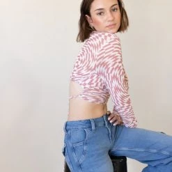 Le Lis One Night Long Sleeve Crop Top Featured