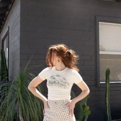 Le Lis You're Perfect Mini Denim Skirt Featured