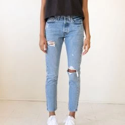 For Good 501 Skinny Jeans By Levi's Featured