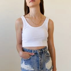 Nectar Clothing Keep It Crop Top Tops