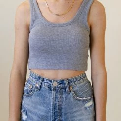 Nectar Clothing Keep It Crop Top Tops