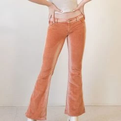 Low Rise Corduroy Flare Pants By BDG