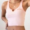 Featured Logo Crop Tank By BDG