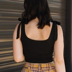 Nectar Clothing I'm Yours Tie Strap Crop Top