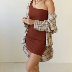 Dress Forum Better Days One Shoulder Dress Featured