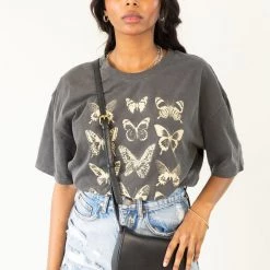 Street Level Oval Crossbody Purse