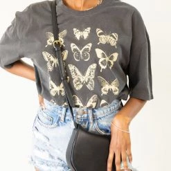 Street Level Oval Crossbody Purse