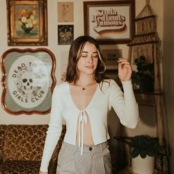 Miss Love Summer Getaway Long Sleeve Top