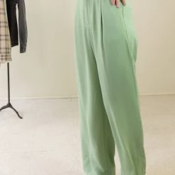 Cotton Candy Stay Here Pleated Pants Featured