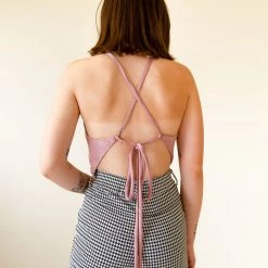 Audrey Tops Broken Pieces Crop Top