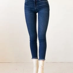 High Rise Skinny Fit Jeans By Free People Featured