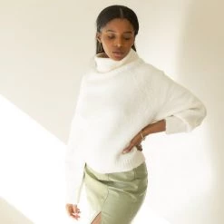 Polagram We Tried Faux Leather Mini Skirt Featured