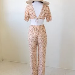 Nectar Clothing Featured It's Love Short Sleeve Jumpsuit