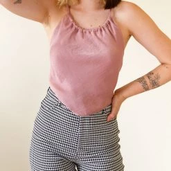 Audrey Tops Broken Pieces Crop Top