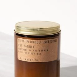 For Good Patchouli Sweetgrass P.F. Soy Candle 7.2oz
