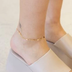 Anarchy Street Link Chain Anklet Accessories
