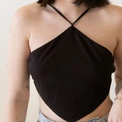 Illa Illa Featured Keep Quiet Asymmetrical Tube Top
