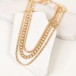 Joia Layered Chain Necklace Accessories