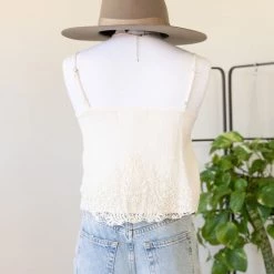 Final Touch A Delight Cami Lace Top Featured