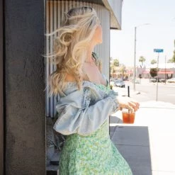 Nectar Clothing Love Life Denim Jacket