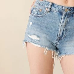 Signature 8 Featured Live Today Distressed Denim Shorts