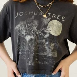 Nectar Clothing Featured Joshua Tree Crop Graphic Tee