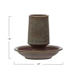 Creative Co-op Stoneware Match Holder Home + Lifestyle