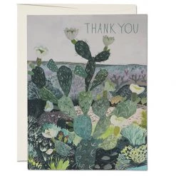 Desert Landscape Thank You Card By Red Cap Cards