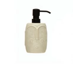 Bloomingville Home + Lifestyle Face Stoneware Bath Set