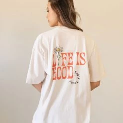 Bacon Lettuce Tomato Featured Life Is Good Graphic Tee