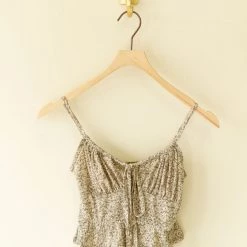 Audrey Love Somebody Floral Crop Top Featured