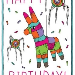 Piñata Birthday Card By The Found