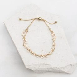 Fame Flower Double Bracelet