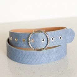 Nectar Clothing Accessories Go Away Snake Print Belt