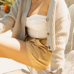 Forgive You Two-Tone Cardigan By For Good