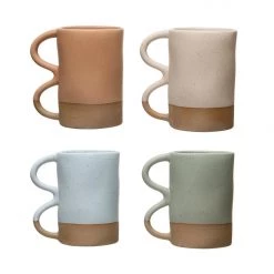 Creative Co-op Speckled Stoneware Mug Home + Lifestyle