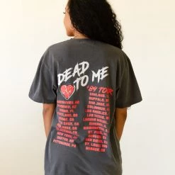 Nectar Graphic Tees Dead To Me Girls Club Graphic Tee