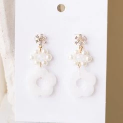 Fame Flower Drop Earring Accessories