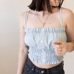 Final Touch Fooling You Cami Crop Top